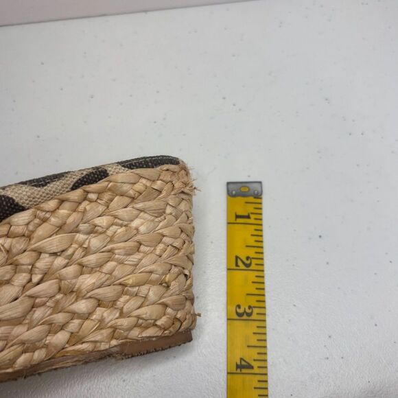 CL by Laundry Nolita Peep Toe Print Wedge Espadrille Sandals Womens - Picture 11 of 11